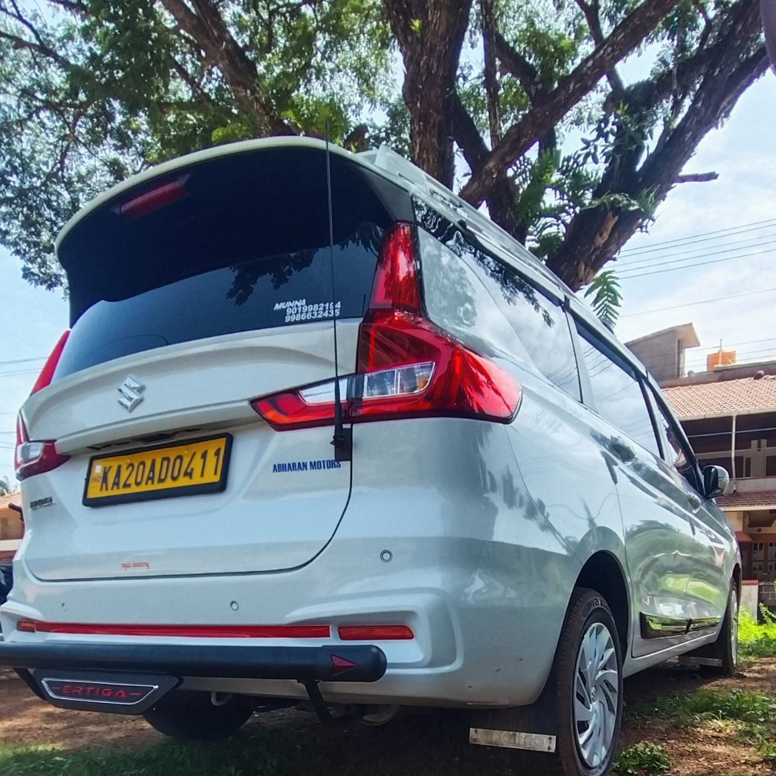 Maruti Suzuki Ertiga Side Rear View